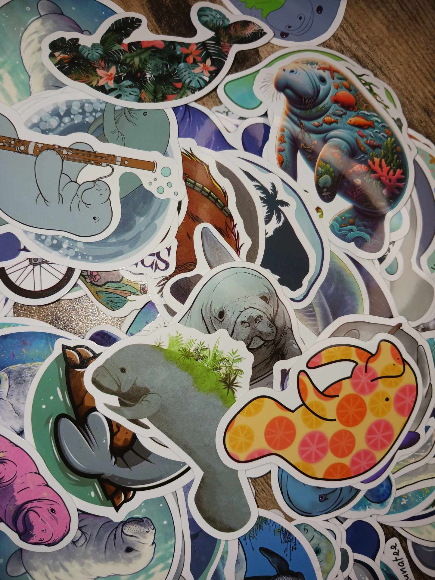 Manatee Stickers - Random 25