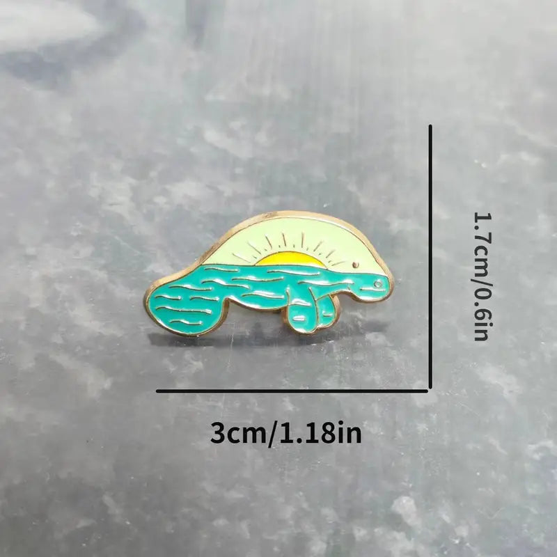 Manatee Pin